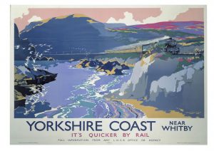 Yorkshire Coast near Whitby Art Print