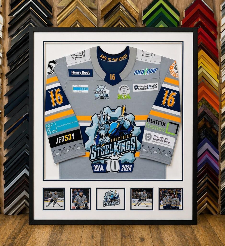 Sports Shirt Framing Yorks Framing